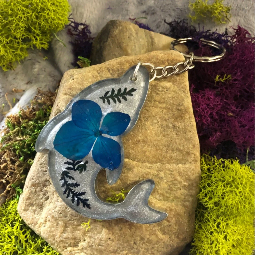Resin key chain